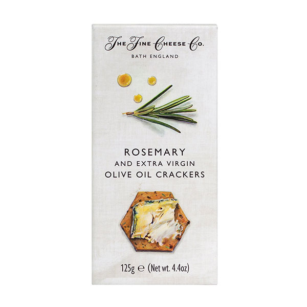Cracker für Käse mit Rosmarin, Olivenöl 125 g - Vinotheque Veronique
