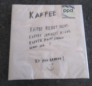 servietten Kaffee
