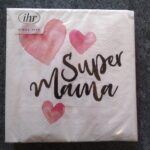 Servietten-Super Mama- Muttertag