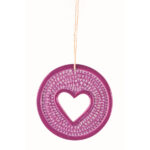 Speckstein Herz pink Valentin Wertschätzung